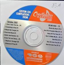 83A    CUSTOM CHARTBUSTER  KARAOKE CDG LOT LONG DRIVE