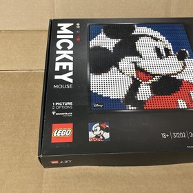 LEGO Art: Disney's Mickey Mouse (31202) New in Sealed Box!