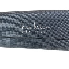 NEW Nicole Miller Triangle Eyeglasses Glasses Black Hard Case Only Trifold