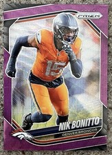 Nik Bonitto 2025 Panini Prizm Purple Wave #230 98/99