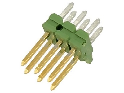 825440-3 Pin header pin strips AMPMODU male PIN: 6 straight 2.54mm THT TE Con