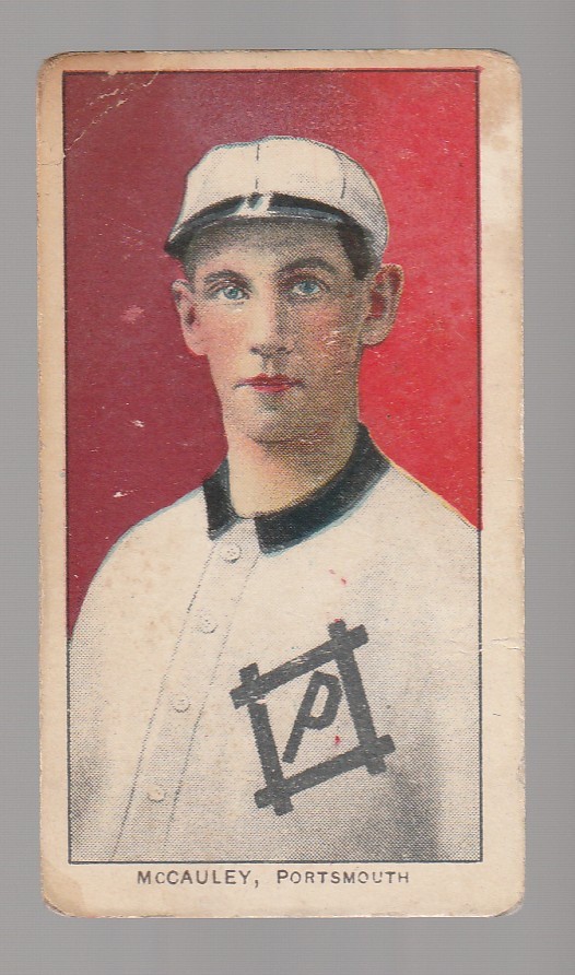 Pat McCauley 1909-11 T206 Piedmont Fact. 25 Tobacco Card Portsmouth Southern Lea