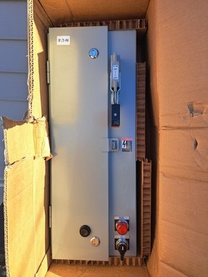 Eaton ECN1801EJB R63/BL30 FVNR Starter w/Fused Disconnect & CPT NEMA Size 0