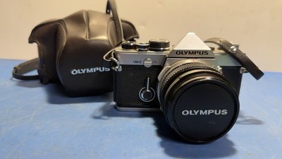 Olympus OM-2 Film Camera + Zuiko 50mm f/1.8 Lens + Original