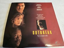 Outbreak Laserdisc 13632 Widescreen LD WS Laser Disc Hoffman Russo Freeman