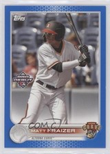 2022 Topps Pro Debut Blue 38/150 Matt Fraizer #PD-184 3gr