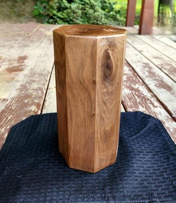 Large 5'' × 5'' × 12'' Black Walnut Octagon Blank