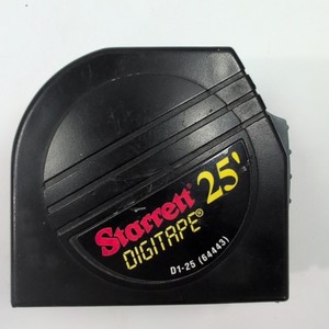 Starrett DigiTape 25'  Black Electronic Tape Measure