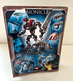 Lego Bionicle 8924 MAXILOS & SPINAX Toa Mahri 100% Complete with Box and Manual