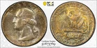1956 Washington Quarter **TONER**, PCGS MS66, Gold Shield, TrueView, FREE...