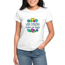 CafePress Line Dancing Women's T Shirt Women's T-Shirt 542497606