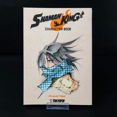Shaman King Character Book - 128 Seiten Paperback Artbook - Deutsch - Ungelesen