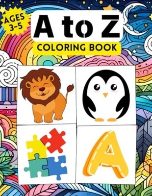 A to Z Coloring Book Color Cute Animals, Birds, Fruits  -  NEW M S K 2024-06-14
