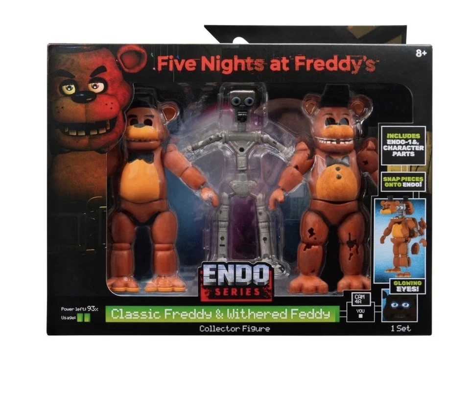 Serie ENDO-1 Clásica y Marchita Bonnie & Freddy Jazwares Five Nights Freddy’s Foto 4 de 4