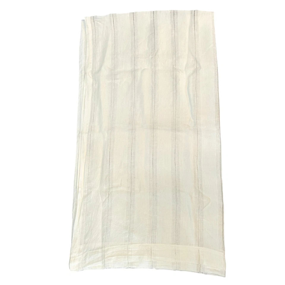 Restauración Hardware Masters of Linen Cortina 50" x 90" Panel Filtro Transparente Foto 4 de 4