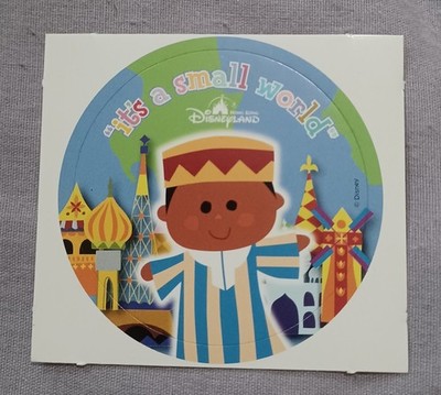 Hong Kong Disneyland Sticker - Lot of 1 - It's A Small World
