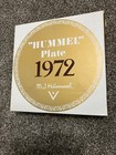 1972 Hummel Collectors Plate-2nd Edition Year in Series-Original Box-Mint — photo 1
