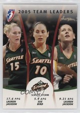 2006 Rittenhouse WNBA 2005 Team Leaders Lauren Jackson Sue Bird #TL12 0f21