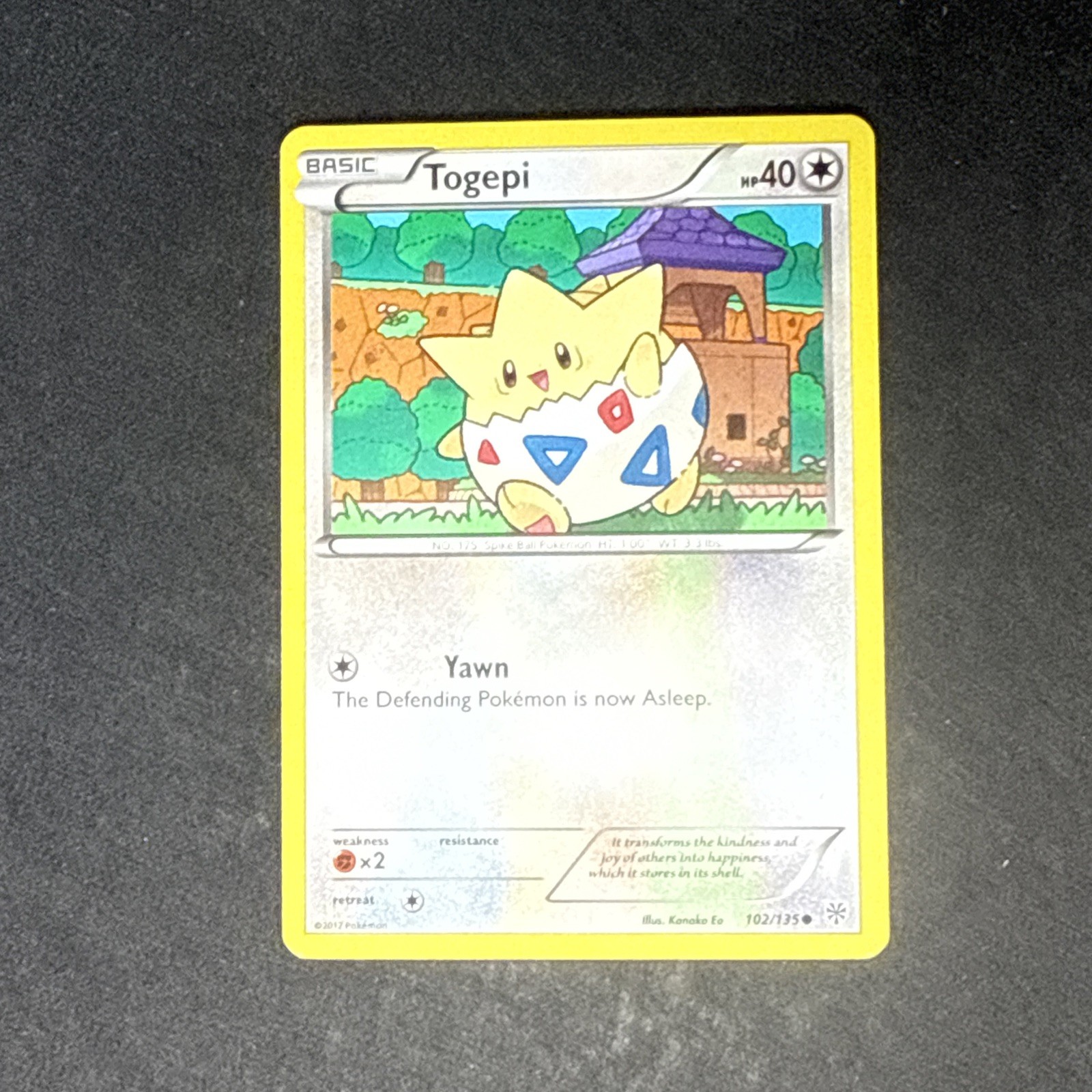 NM Togepi 102/135 Plasma Storm Regular