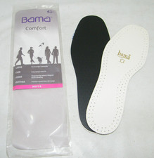 BAMA Comfort Nappa High Quality Leather Insole Sz. 43 New Boxed
