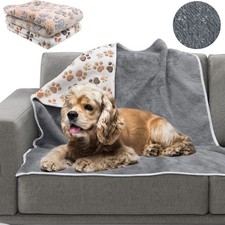 2 Pack Waterproof Dog Blankets for Medium/Large Dogs, Puppy Blanket 40"x30"