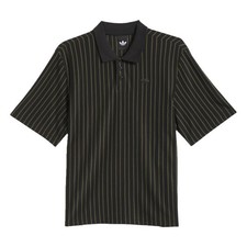Brand New Mens Adidas Skate Classic Polo Shirt Black/Olive Strata