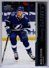 2021-22 UD Series 1 Ross Colton Young Guns Rookie Card # 224. rookie card picture