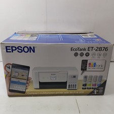 Epson EcoTank ET-2876 +Inks A4 Multifunction Printer Wi-Fi Wireless