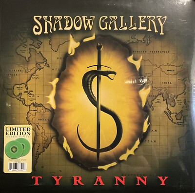 Shadow Gallery - Tyranny LP 2022 Cleopatra   CLO 3332 [2x Green]