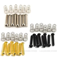 Pickup/Switch Screws/Springs for Fender Stratocaster/Strat® #6-32 Single Coil