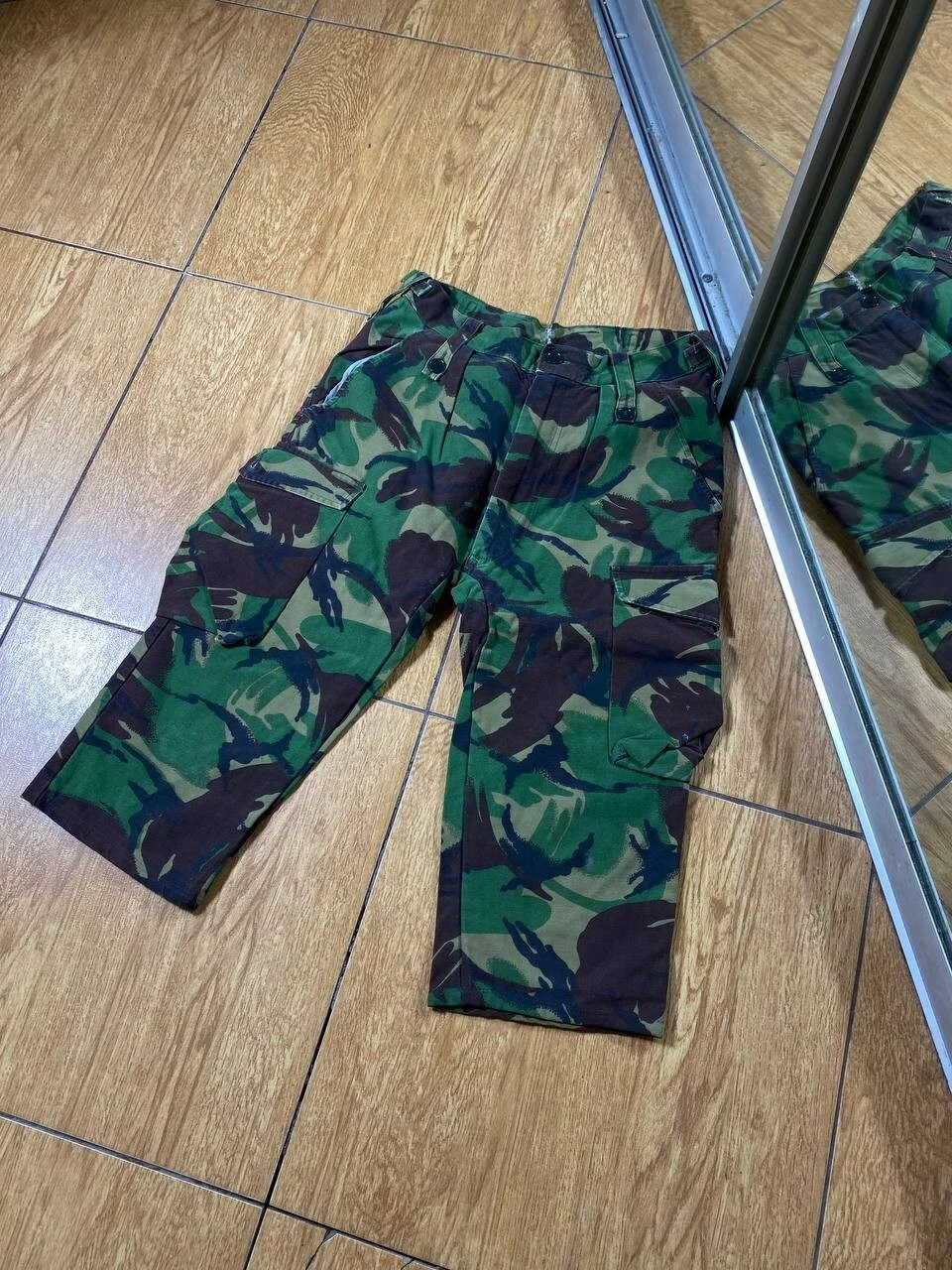 Shorts Camo Camouflage Cargo Combat Casual Multi Pockets Summer Walking Mens