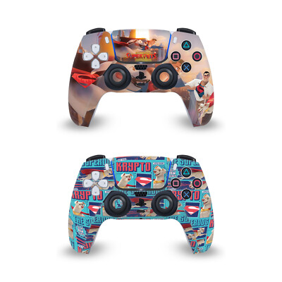 DC LEAGUE OF SUPER PETS GRAPHICS VINYL SKIN FOR PS5 SONY DUALSENSE CONTROLLER