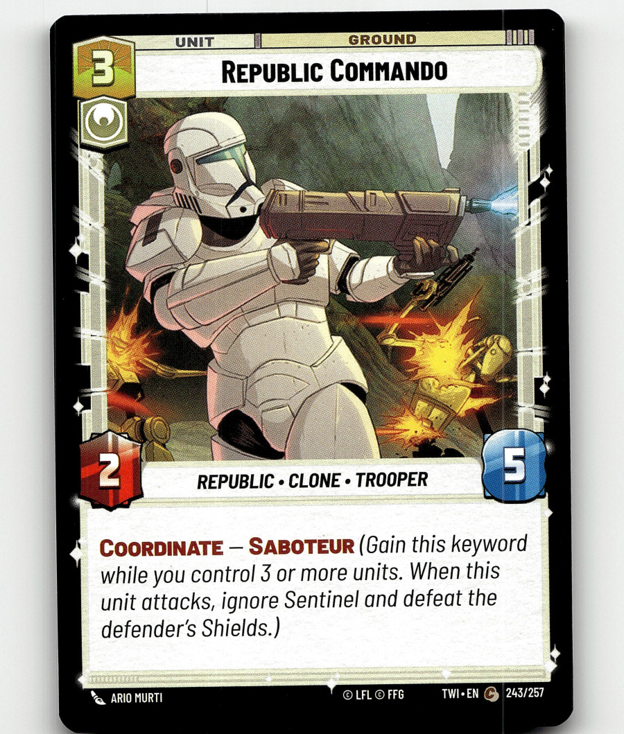 Star Wars: Unlimited Republic Commando - Twilight of the Republic