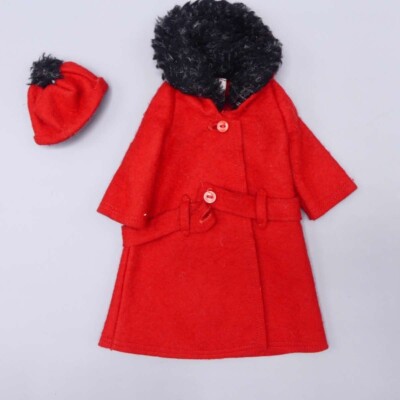 Barbie VTG tenue It's Cold Outside rouge #819 Mattel 1964- complet