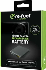 Digipower - Re-Fuel Rechargeable Lithium-Ion Replacement Battery for Canon NB-4L