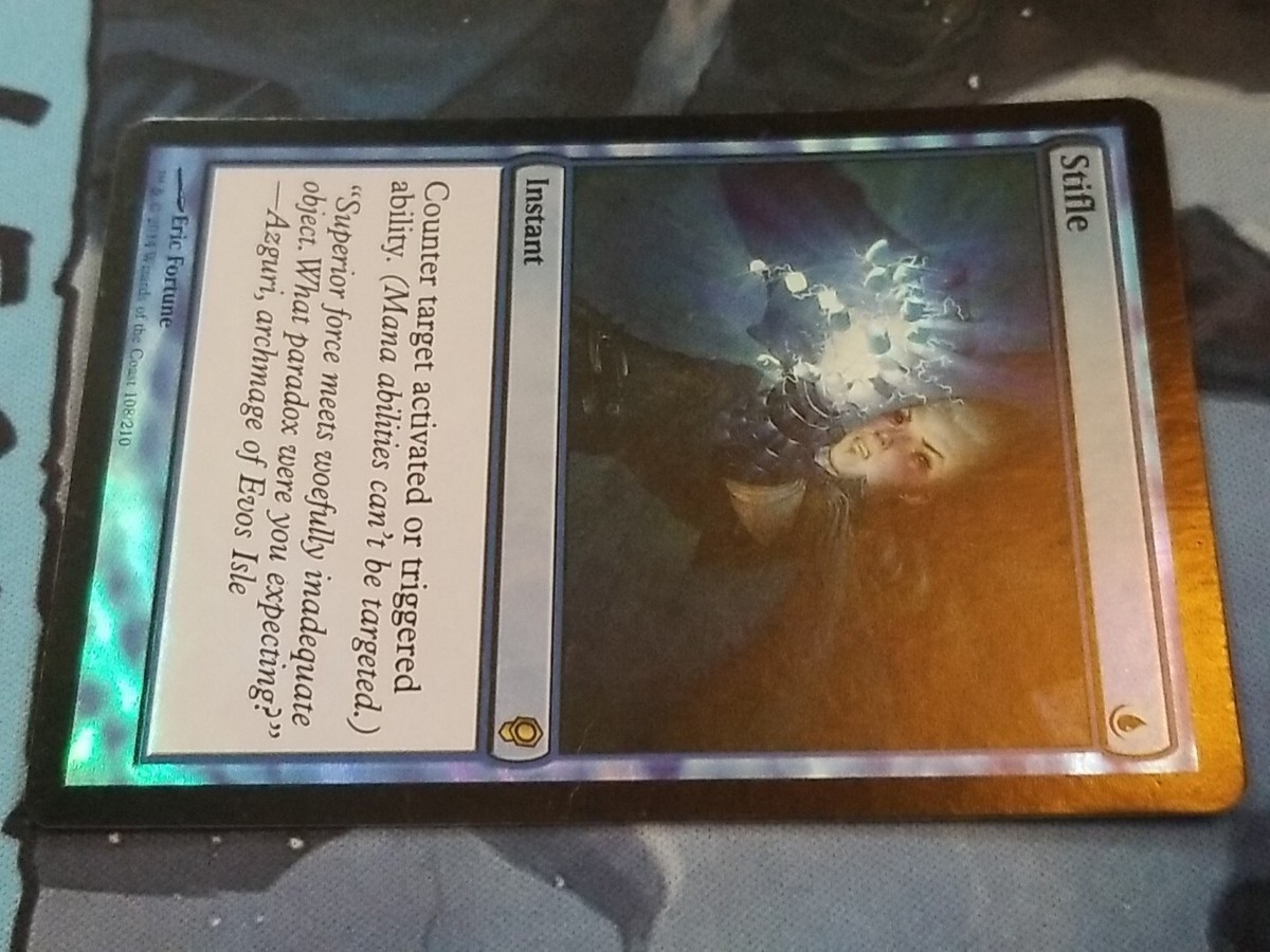 MTG 1x Stifle - FOIL / Conspiracy / Rare / LP - NM / Magic the
