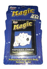 Magic Tapered Playing Cards - Professional Magician's Deck - Over 20 Tricks