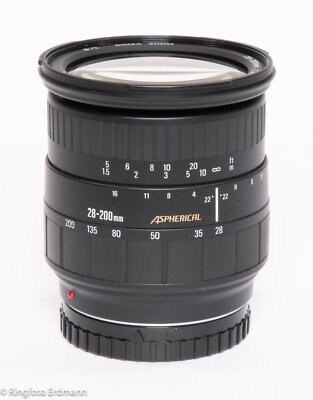 Sigma 28-200 mm 3.8-5,6 UC  Zoom Objektiv, Minolta AF, gebraucht, vom Fachhandel