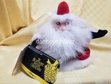 Disney Store SANTA Nightmare Before Christmas Halloween Bean Bag plush