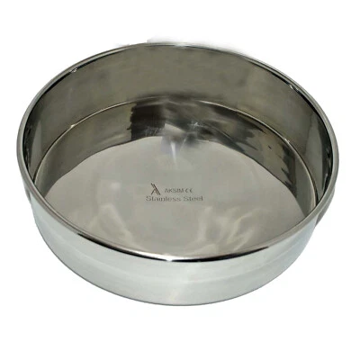 AKSIM Professional Dental Medical Gallipot 250ml - Large, Stainless Steel UKCA