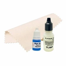 JSP Platinum Jewelry Testing Acid with Neutralizer and Polishing Cloth