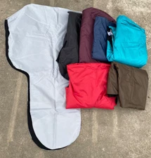 Fleece lined nylon Horseware Ireland Western saddle cover assorted colors