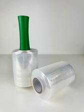 6 Rolls 5"x1000', Heavy Duty 80gauge plastic stretch wrap film  reusable handle