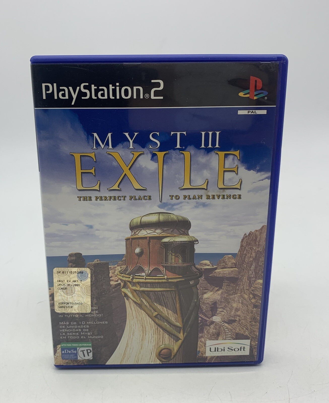 Myst III Exile The Perfect Place To Plan Revenge PLAYSTATION 2 Ps2 En Italien