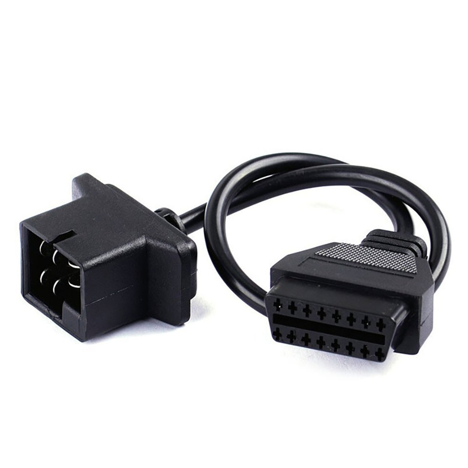 Câble Adaptateur OBD1 Vers OBD2 6 Broches - Pour Chrysler Jeep Dodge, Outil Diagnostic