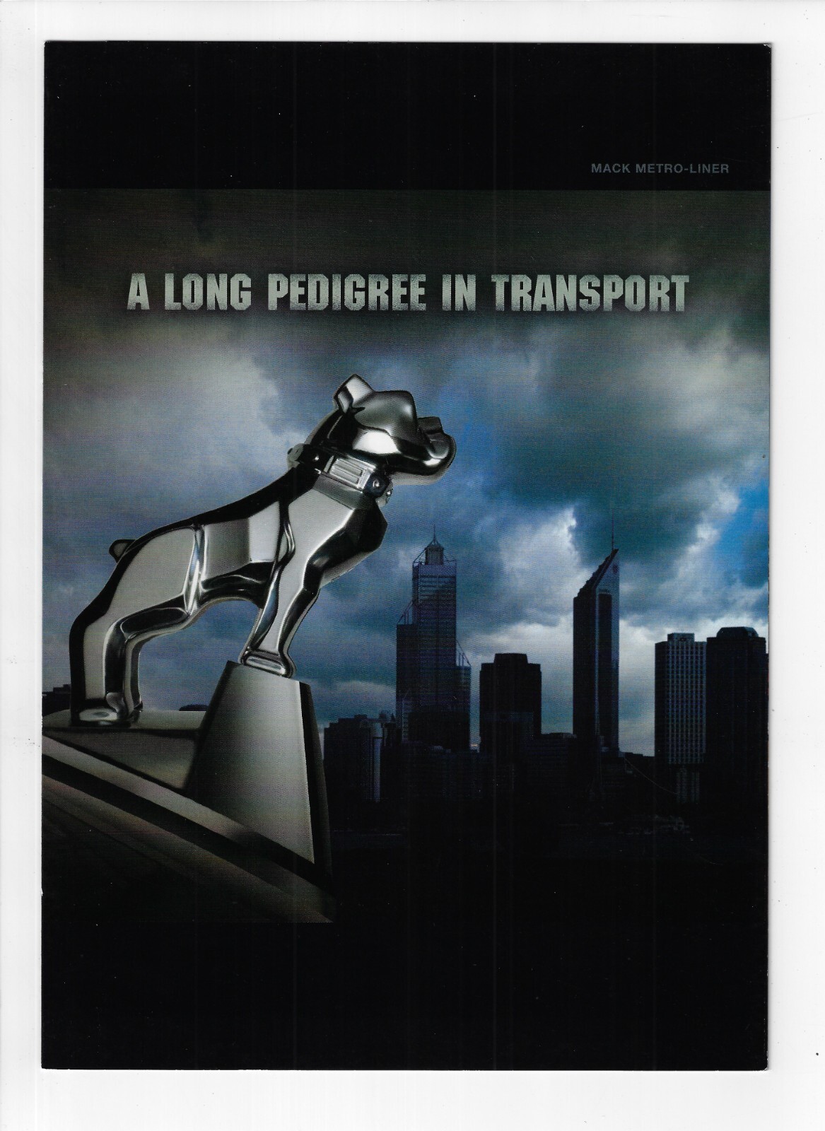MACK METRO-LINER 6 PAGE FOLDOUT BROCHURE MAY 2005 NOS