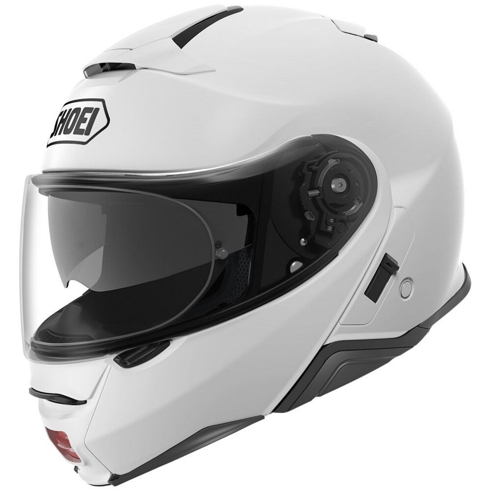 Shoei Neotec 2 Gloss White Flip Front Motorcycle Crash Helmet eBay