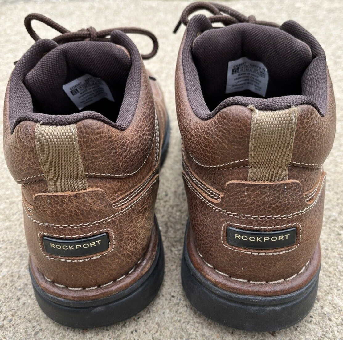 Rockport Eureka Plus Hiking Boot Brown Leather Men display picture 1