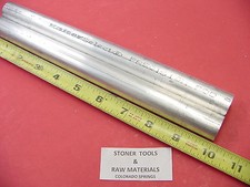 2 Pieces 7/8" ALUMINUM 6061 ROUND ROD 10" long T6511 Solid New Lathe Bar Stock