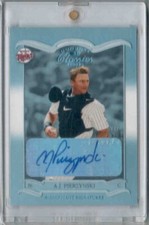 2003 DONRUSS CLASSICS SIGNIFICANT SIGNATURES #21 - A.J. PIERZYNSKI #ED 11/75